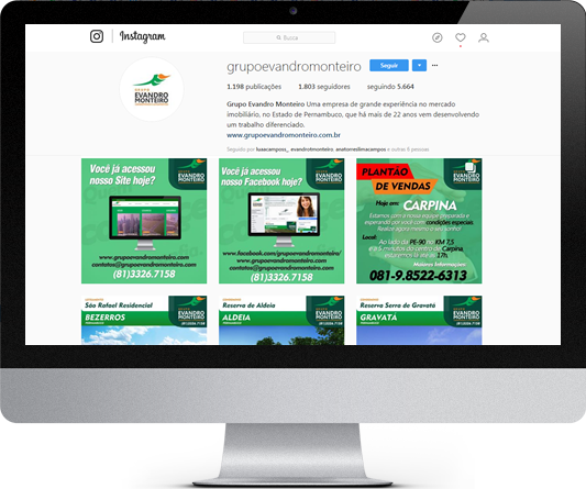 Grupo Evandro Monteiro - Instagram